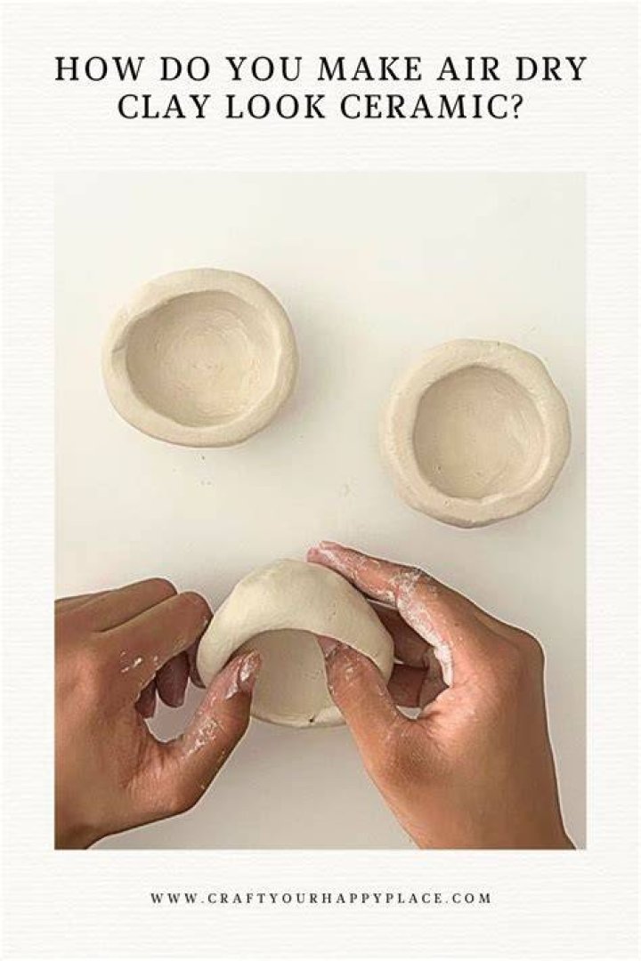 Can air dry clay be sealed?