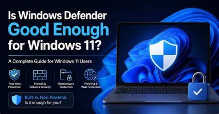 Is Windows 11 defender enough?