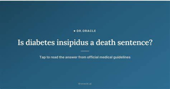 Was diabetes a death sentence?