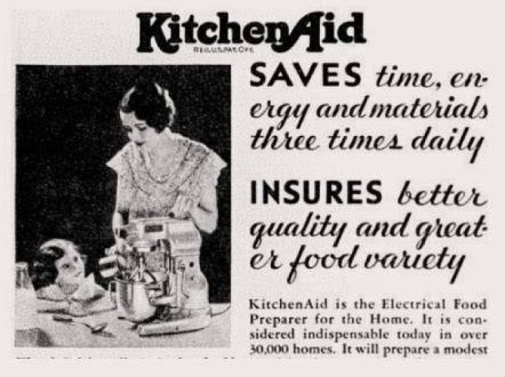 When was KitchenAid invented?